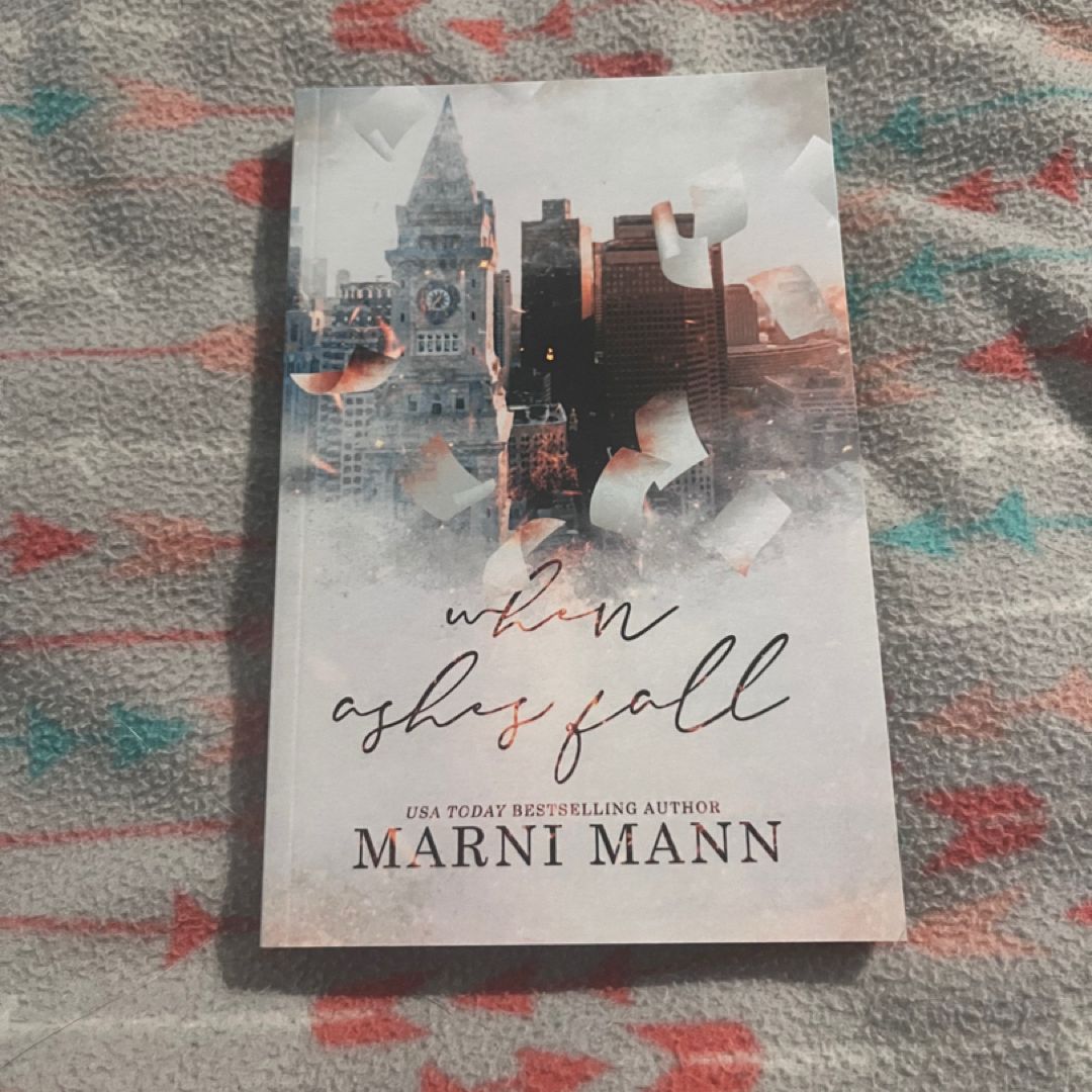 When ashes fall dark and disturbed