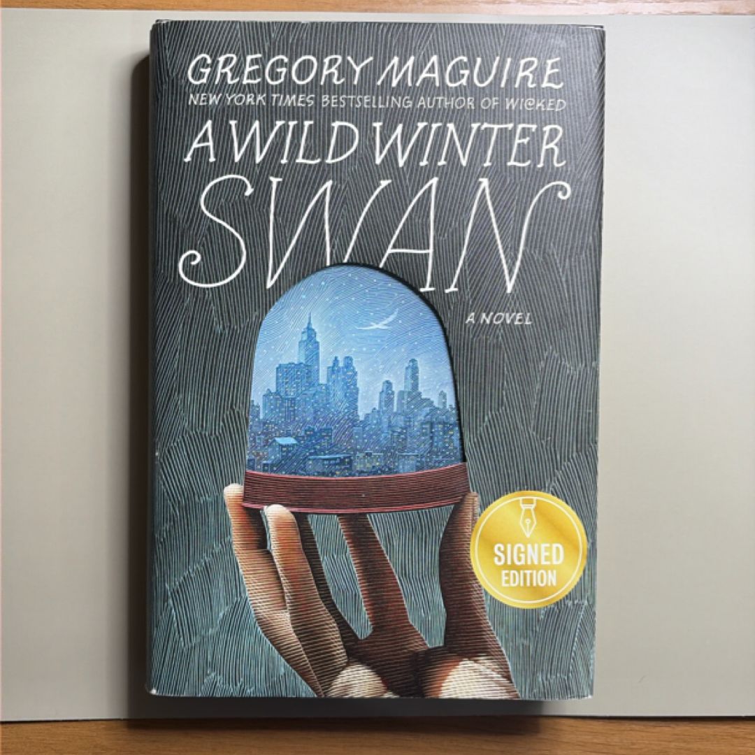 A Wild Winter Swan - Signed 1st/1st