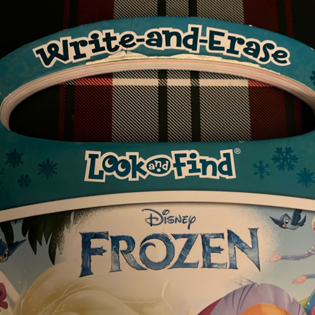 Disney Frozen: Write-And-Erase Look and Find by PI Kids