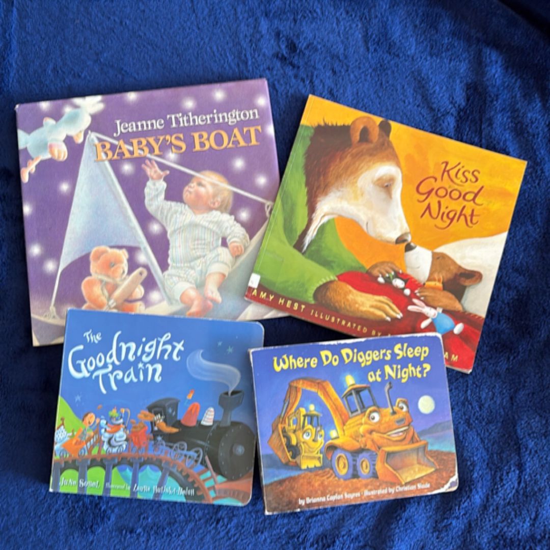 Bedtime Truck & Vehicle Books (4-Book Bundle) | Ages 2–5