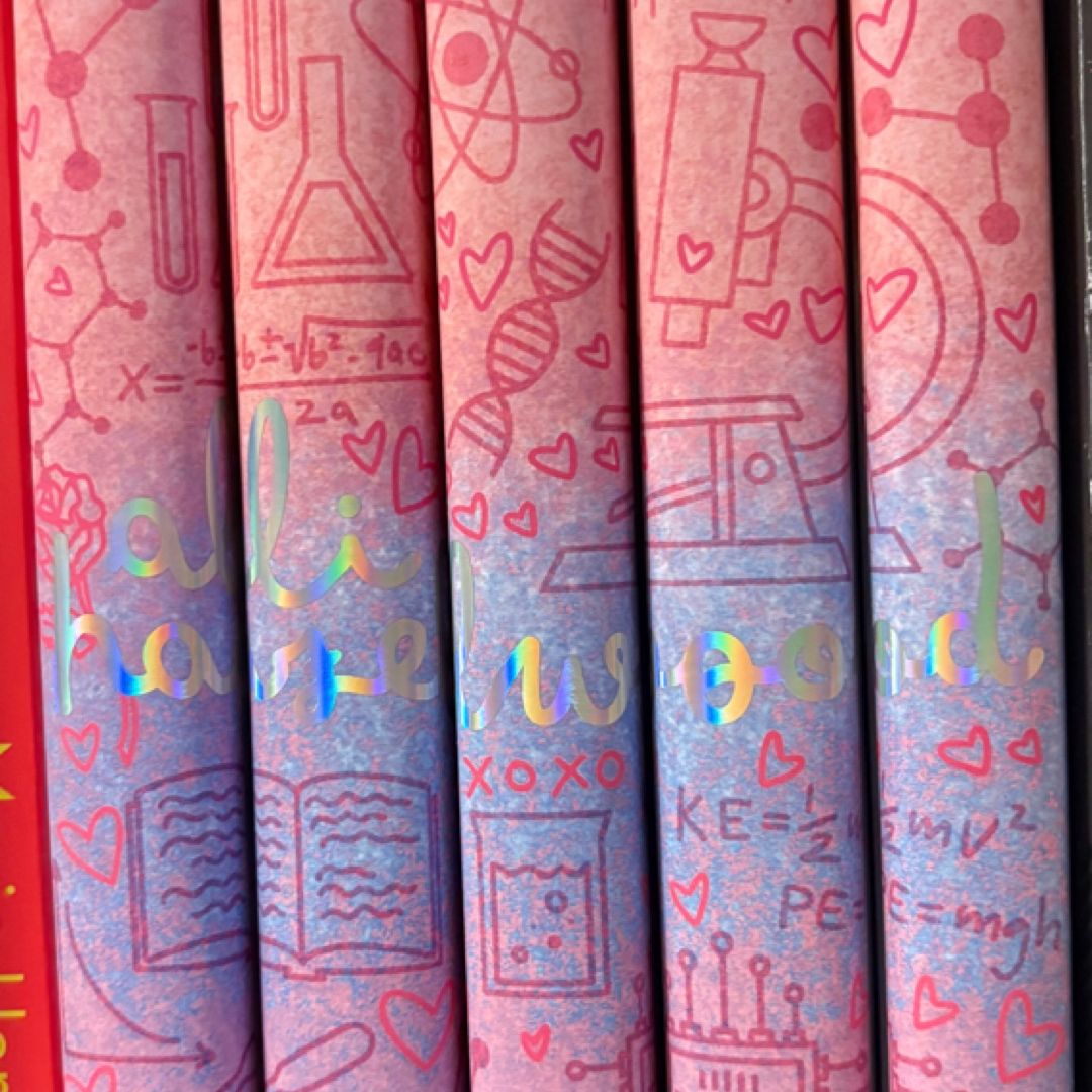 Ali Hazelwood 4 Book Collection set: The Love Hypothesis, Love on the Brain, Love Theoretically & Not In Love