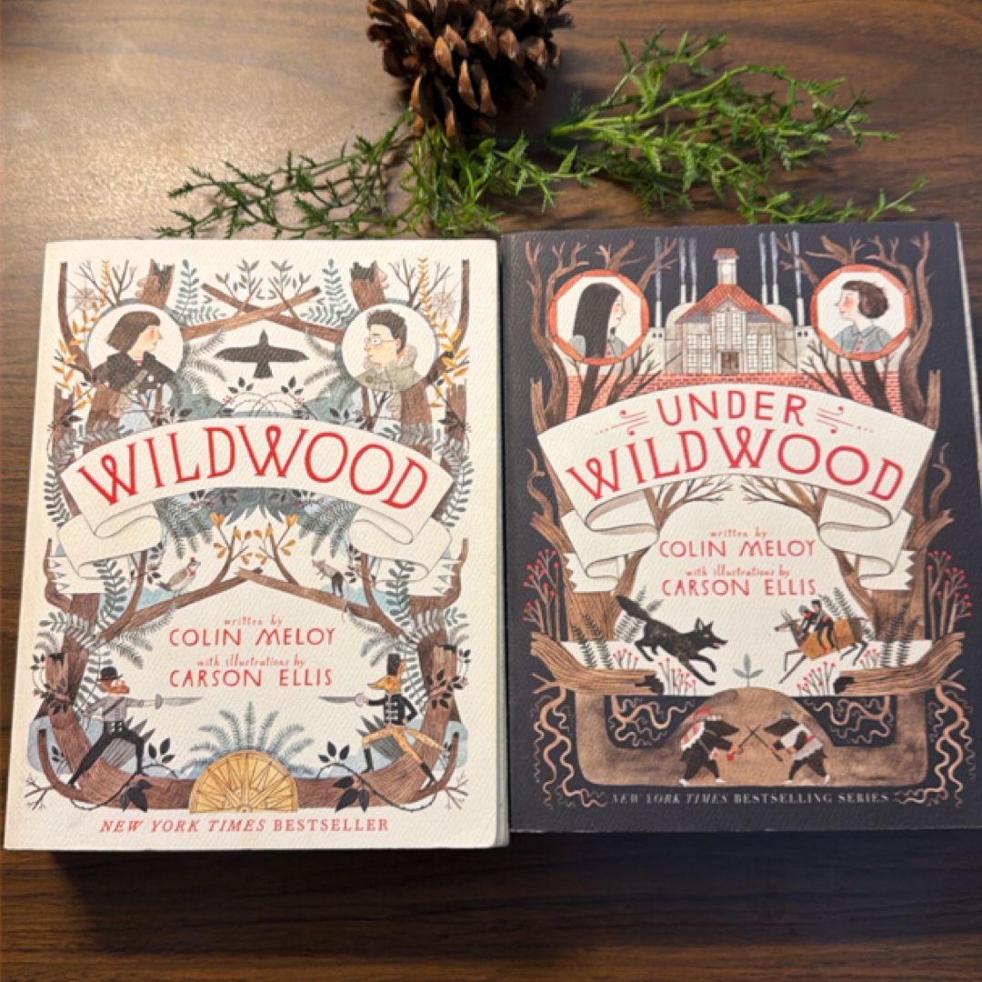 Wildwood + Under Wildwood 2 Book Paperback Bundle