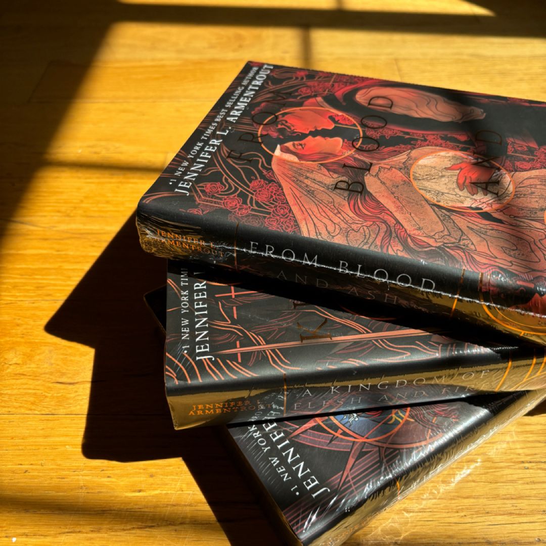 From Blood and Ash SIGNED Unread Bookish Box Special Edition set