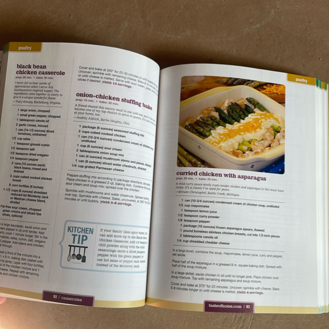 Taste of Home Casseroles