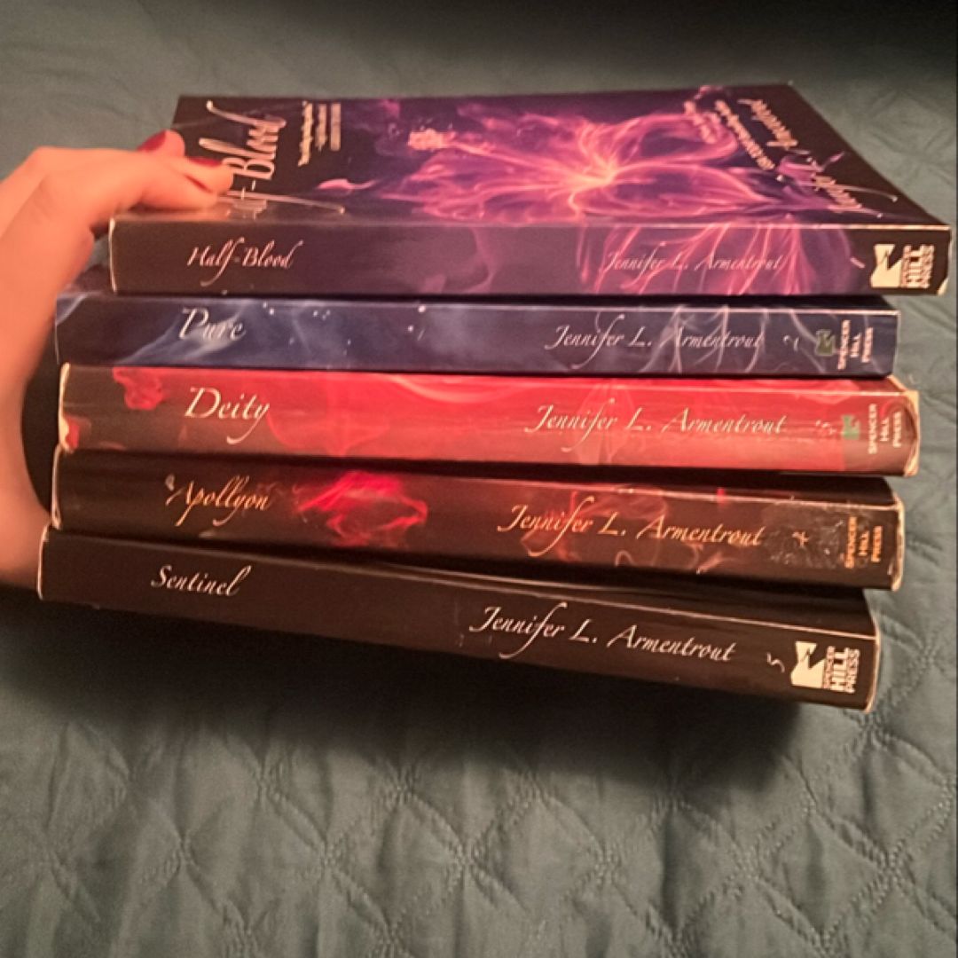 Half-Blood; Pure; Diety; Apollyon; Sentinel *(OOP Original Covers, 5 Book Bundle)*