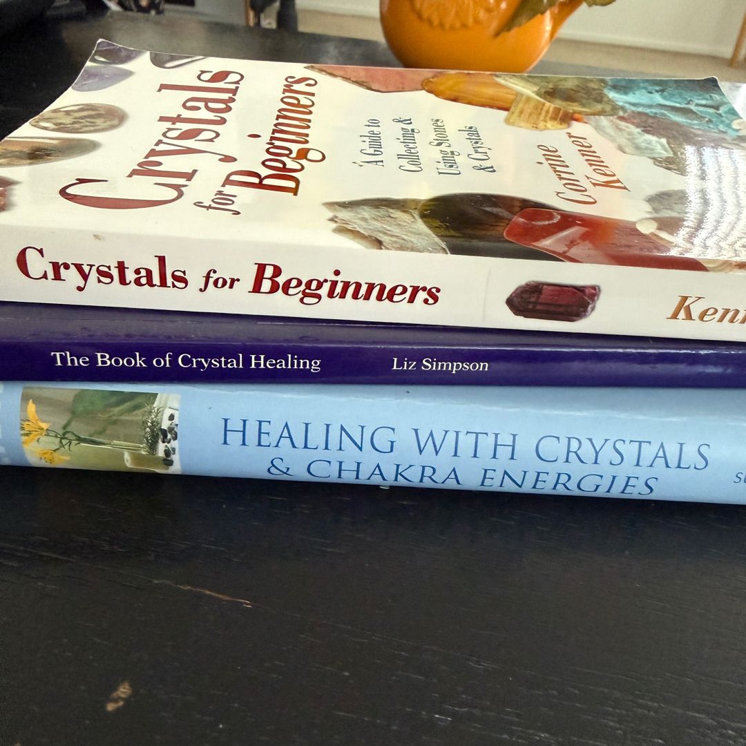 Crystal Healing Bundle 📚 Crystals For Beginners • The Book of Crystal Healing • Healing with Crystals & Chakra Energies