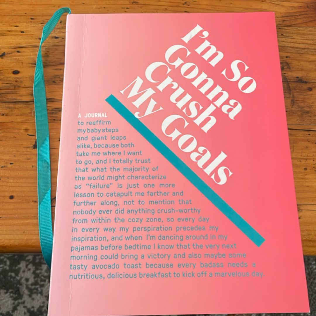 Knock Knock I'm So Gonna Crush My Goals Inner-Truth Journal (Ombre Edition)