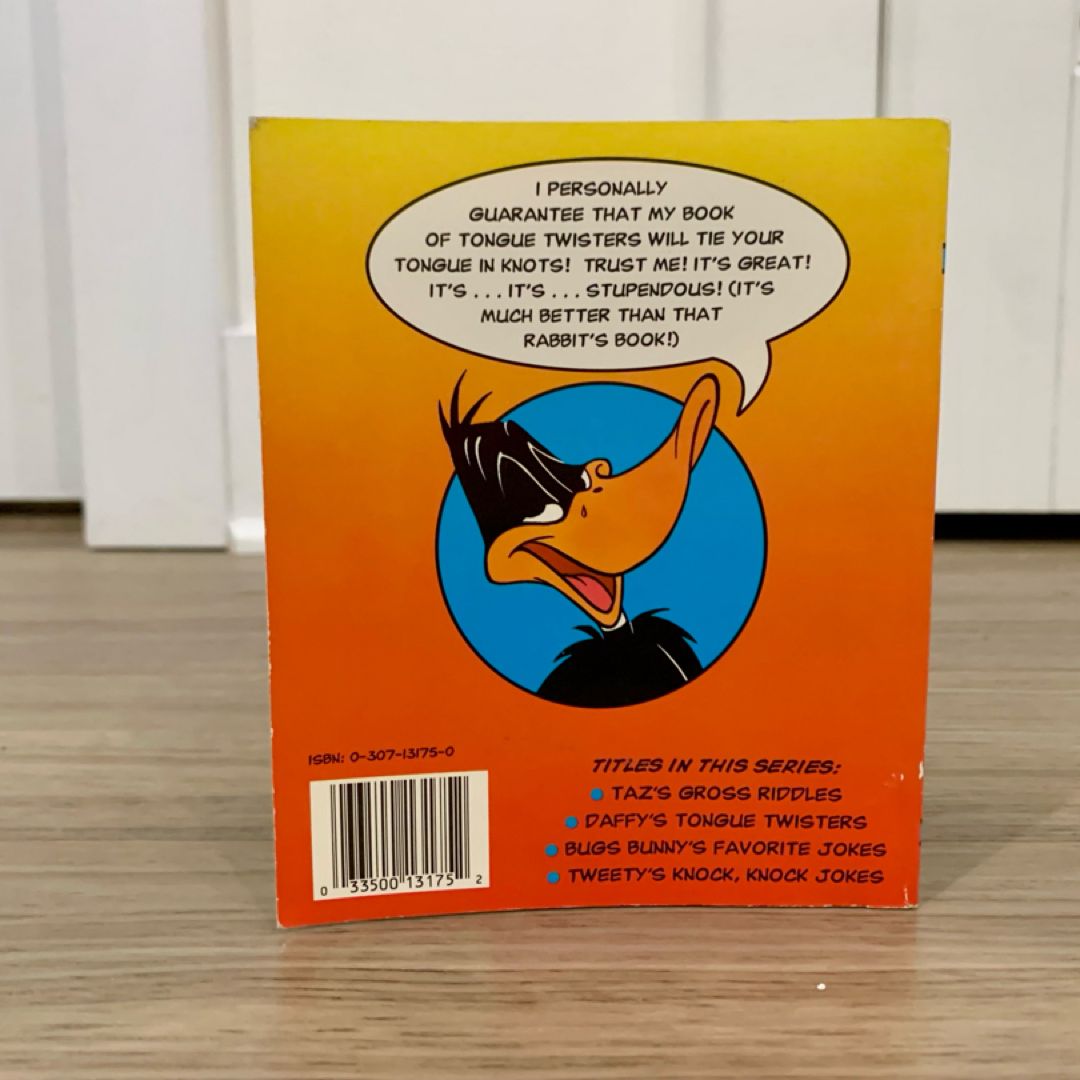 Daffy's Tongue Twisters Joke Book