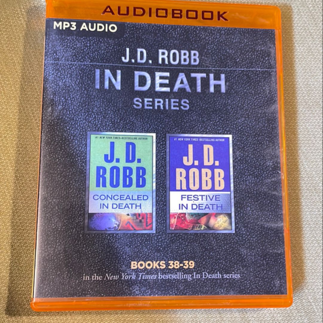 J. D. Robb - in Death Series: Books 38-39