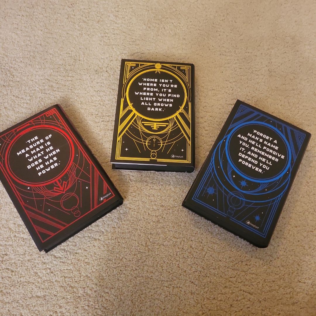 Red Rising Trilogy (Fairyloot Edition) by Pierce Brown, Hardcover ...