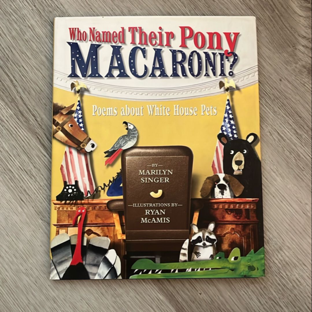Who Named Their Pony Macaroni?