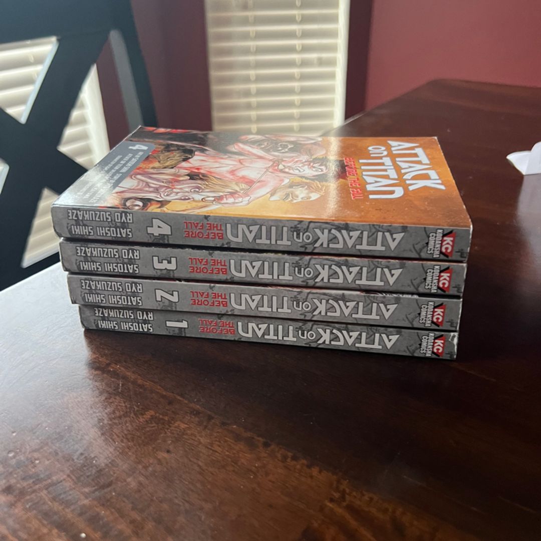 Attack on Titan before the fall 1-4