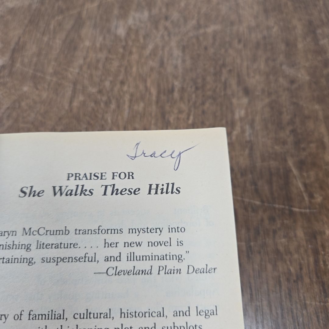 She Walks These Hills