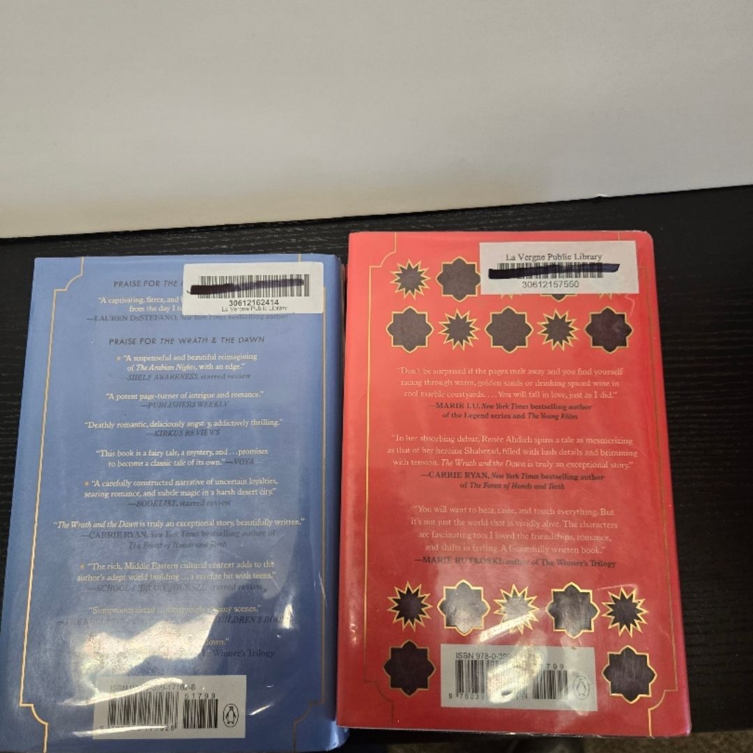 The Rose and the Dagger & The Wrath and the Dawn By Renée Ahdieh 2 Books Collection Set