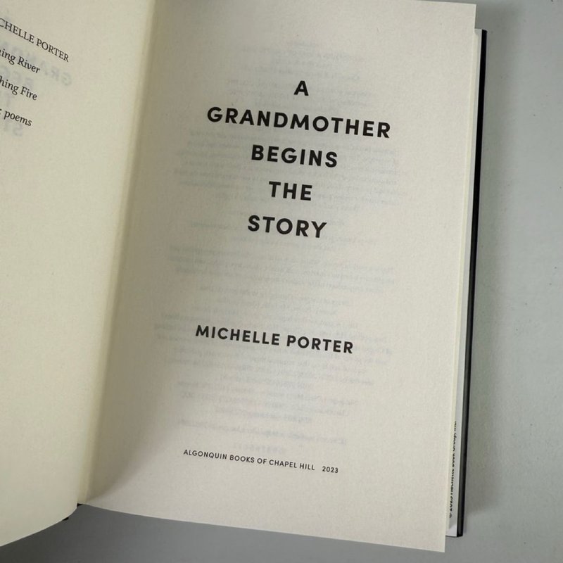 A Grandmother Begins the Story