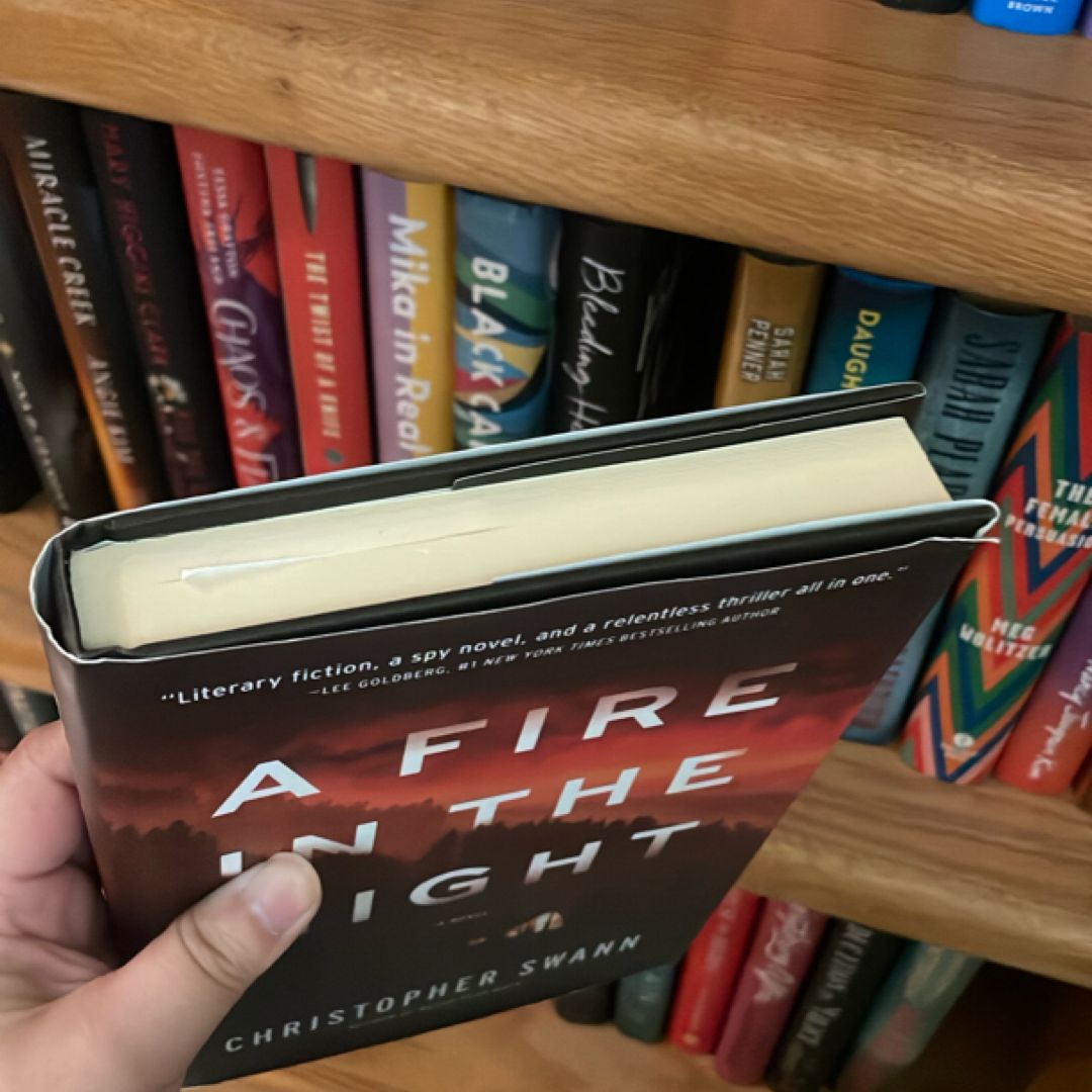 A Fire in the Night - signed 