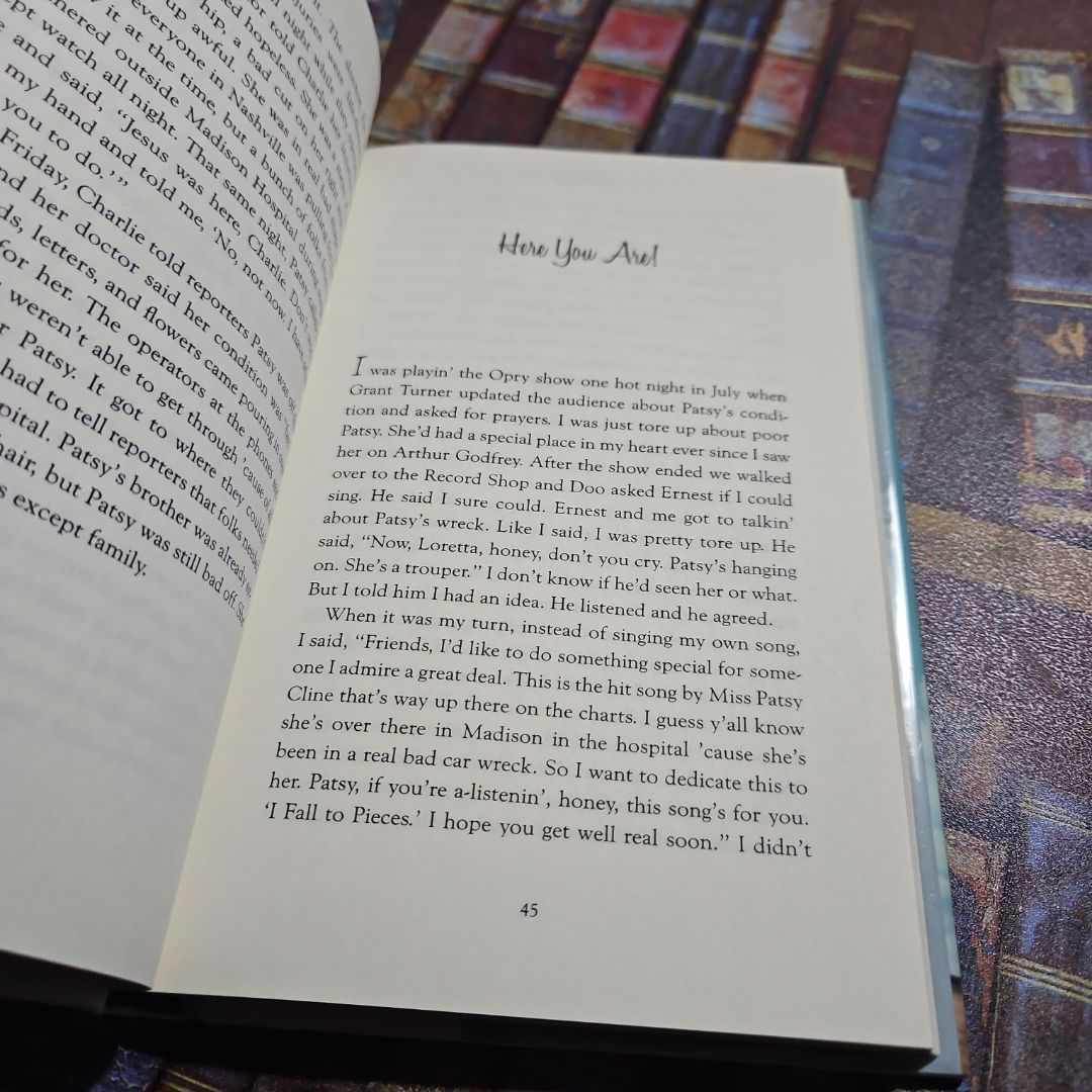 Me and Patsy Kickin' up Dust