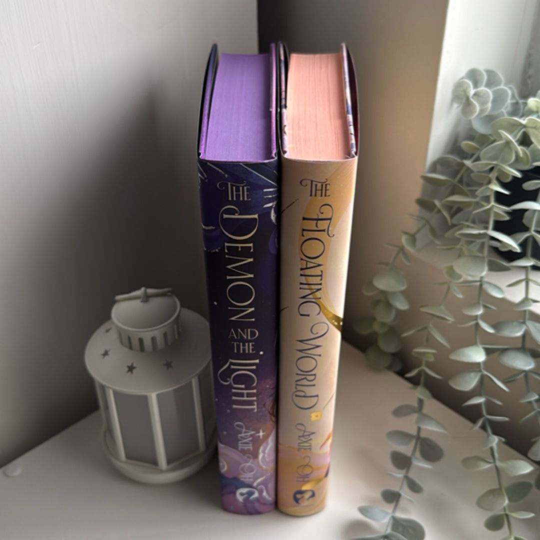 The Floating World and The Demon and the Light (SIGNED) *Fairyloot Special Edition*