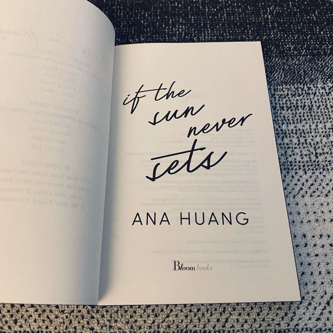 If the Sun Never Sets by Ana Huang
