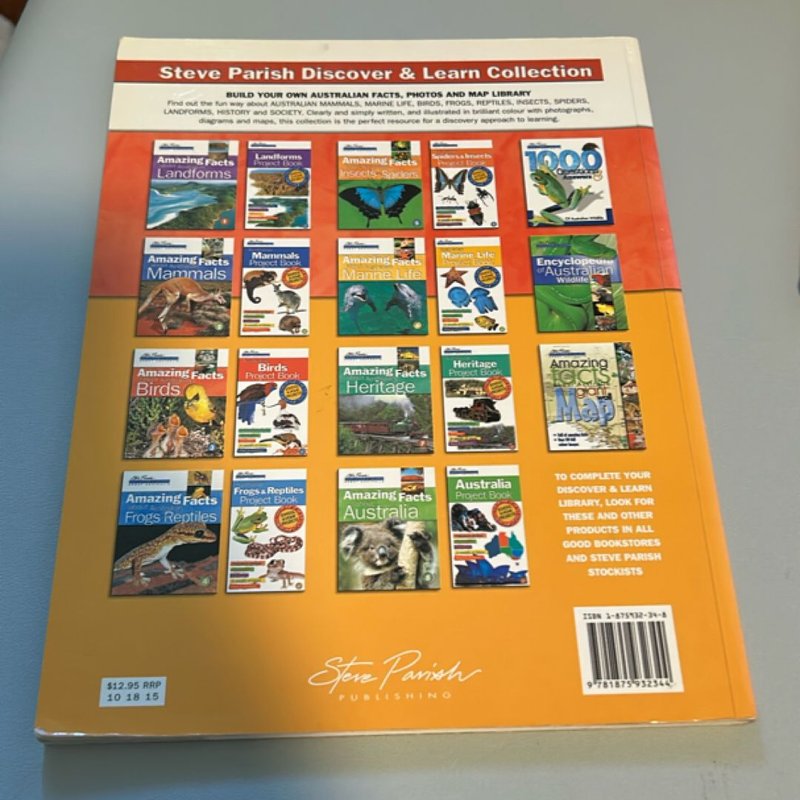 Amazing Facts about Australian Birds by Pat Slater, Steve Parish