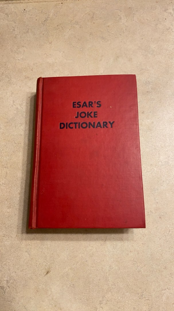 Esar’s Joke Dictionary
