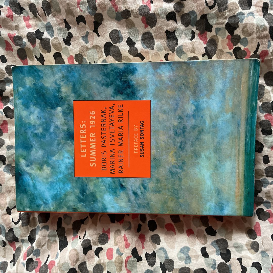 Letters: Summer 1926