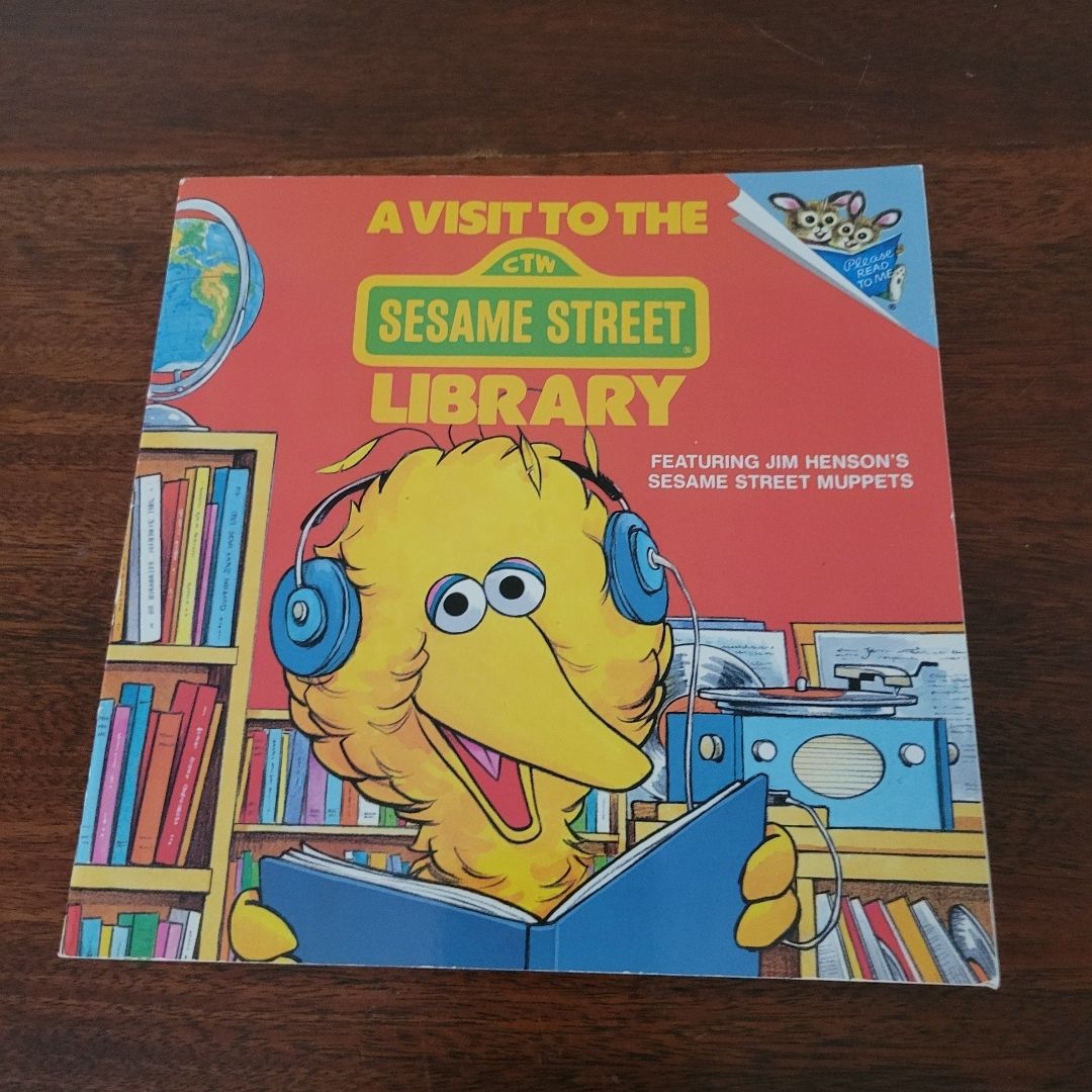 A Visit to the Sesame Street Library