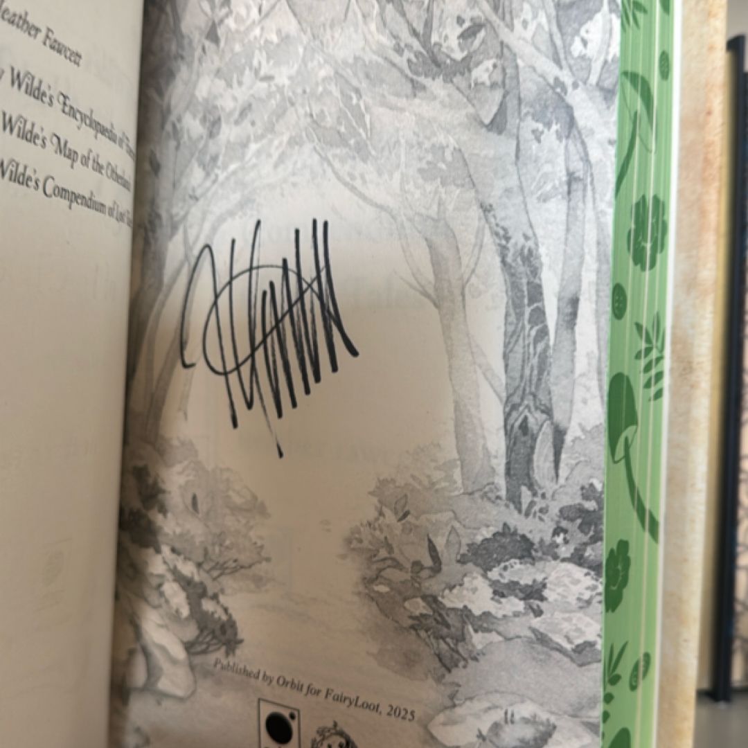 EMILY WILDE'S COMPENDIUM OF LOST TALES (SIGNED FAIRYLOOT EDITION).