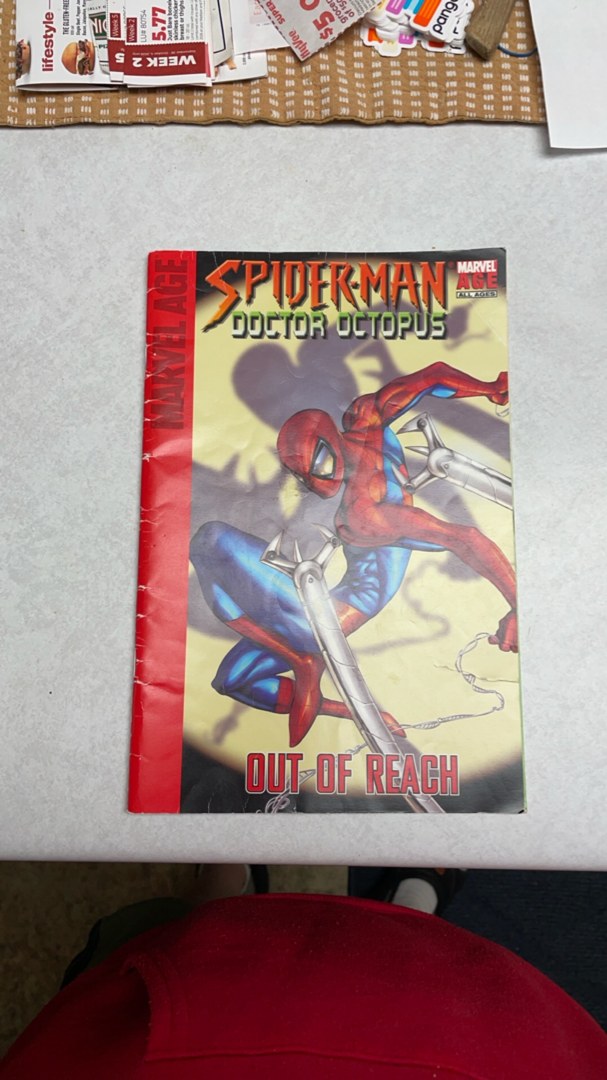 Marvel age Spiderman doctor octopus out of reach