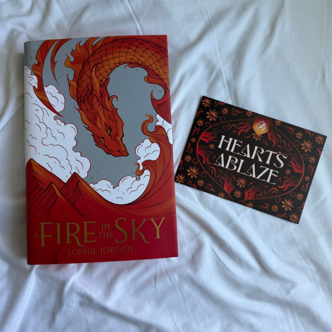 A Fire in the Sky FAIRYLOOT SIGNED EXCLUSIVE EDITION