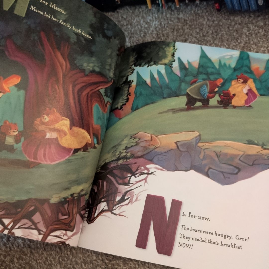 The Three Bears ABC An Alphabet Book by Grace Maccarone