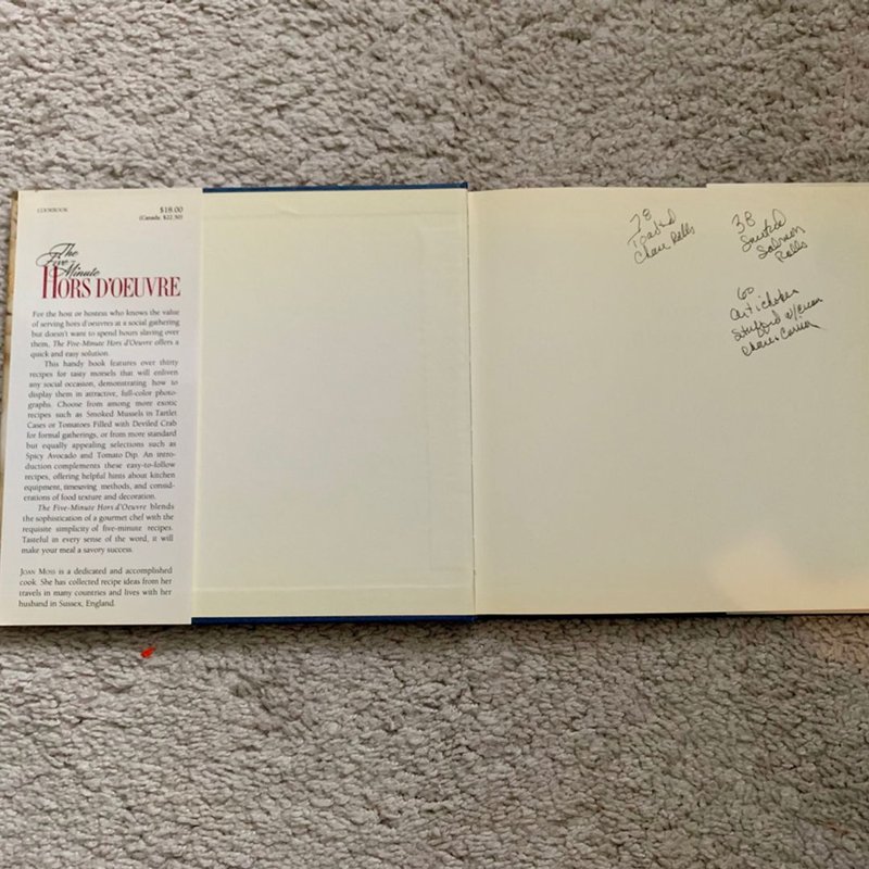 The Five-Minute Hors d'Oeuvres