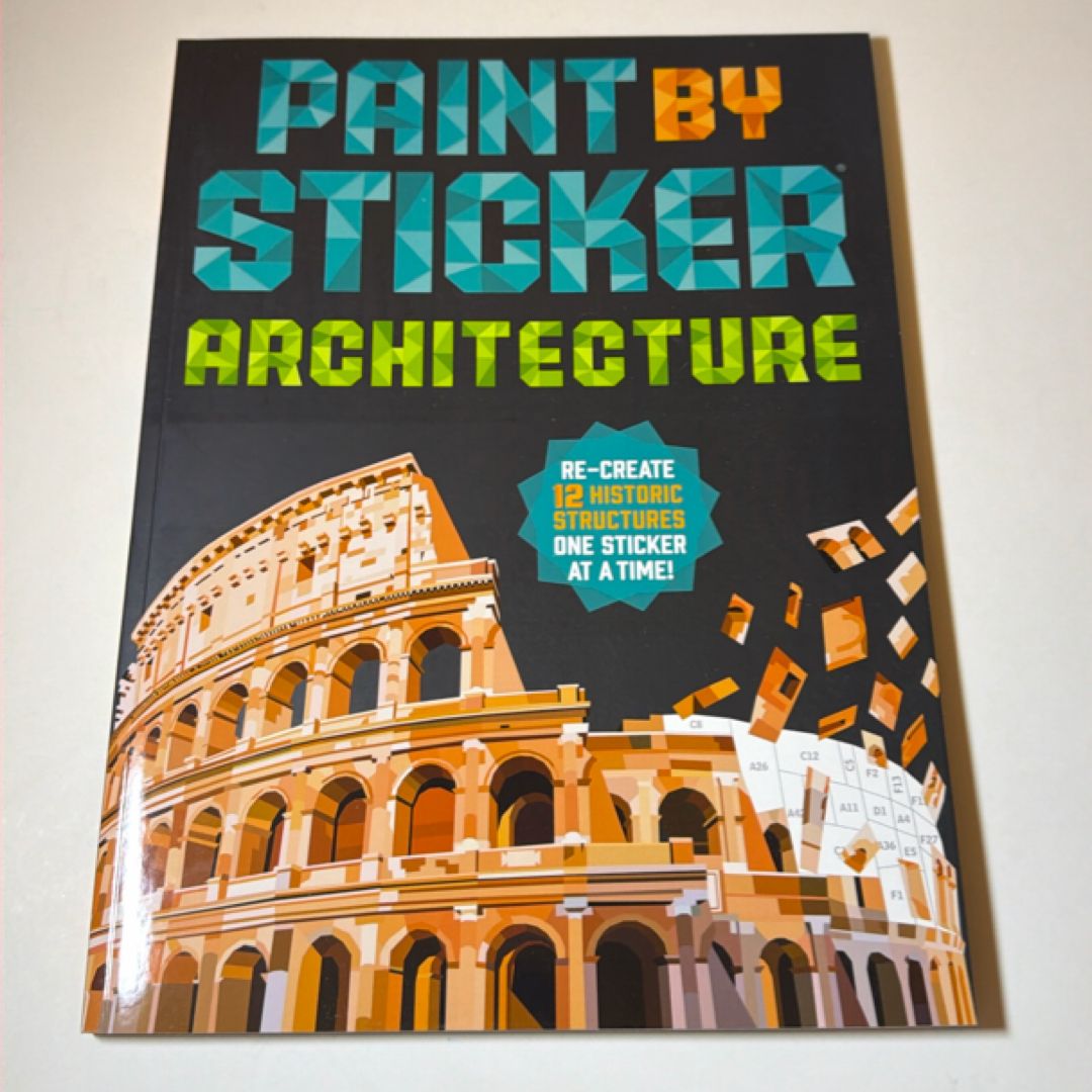 Paint by Sticker (Official): Architecture