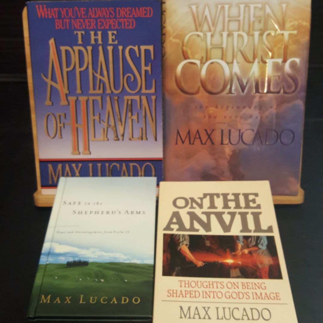 Bundle of 4 Max Lucado books  bundle 183