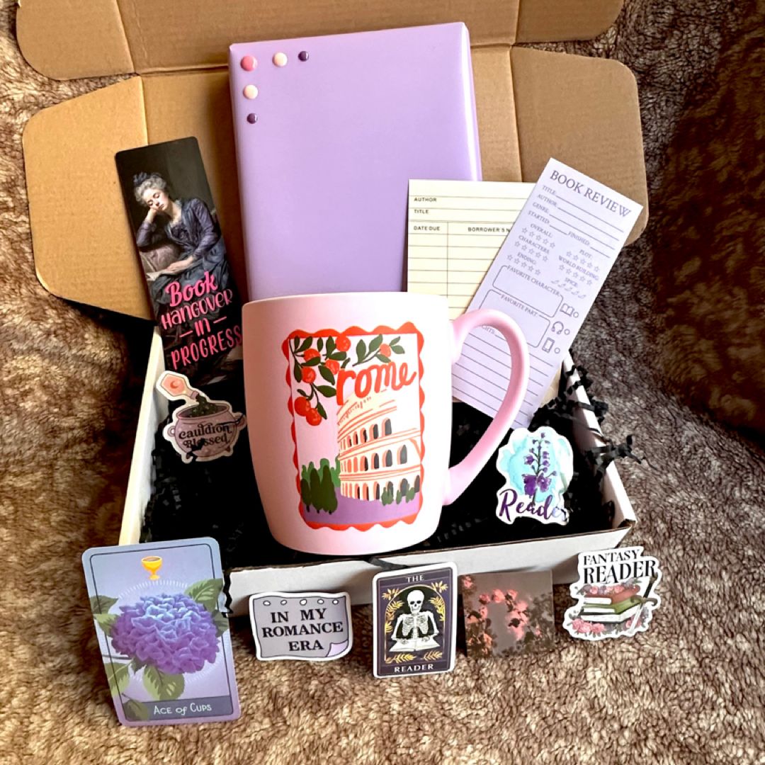 ROMANCE *themed* Blind Date with a Book Box