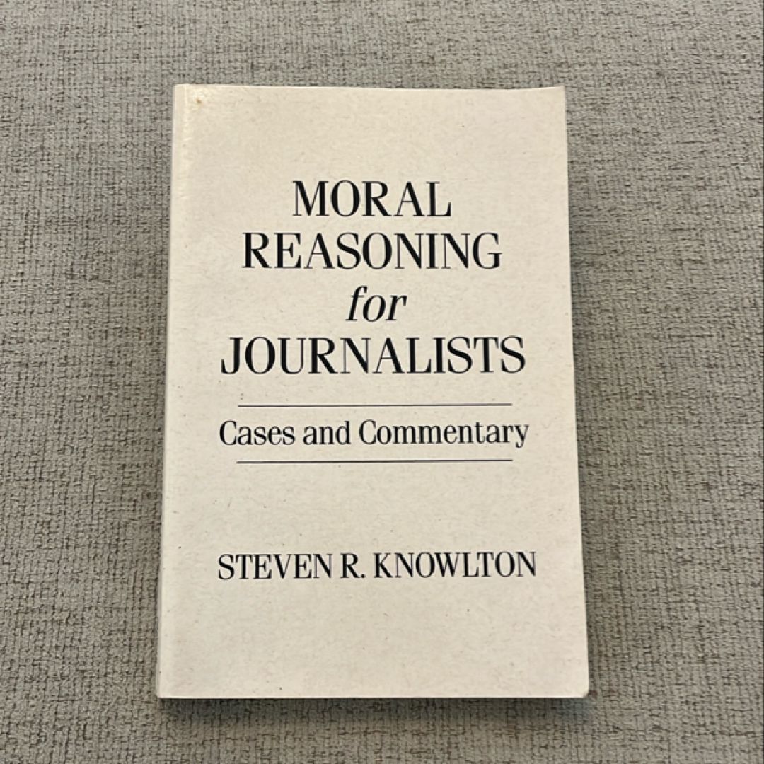 Moral Reasoning for Journalists
