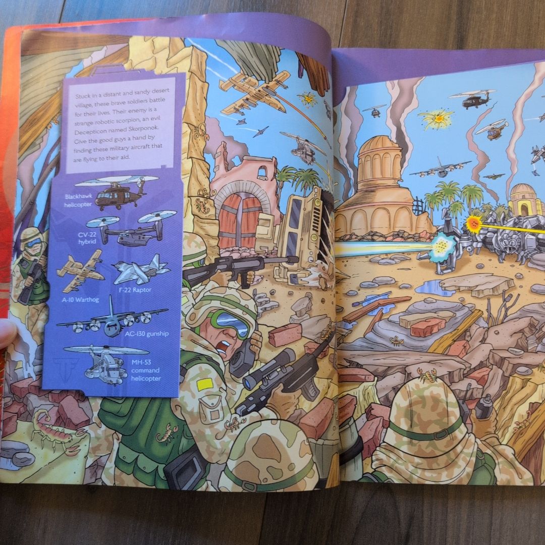 Look and Find Transformers