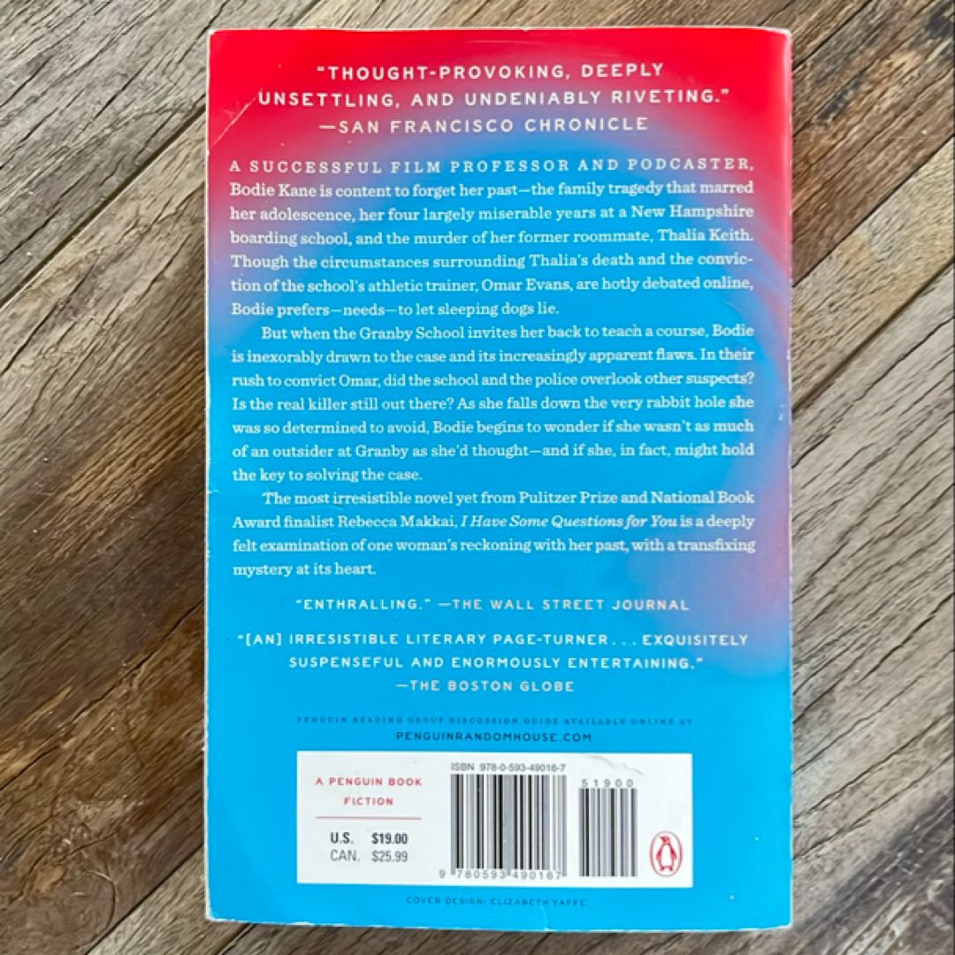 I Have Some Questions for You