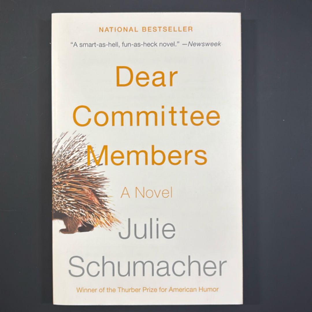 Dear Committee Members