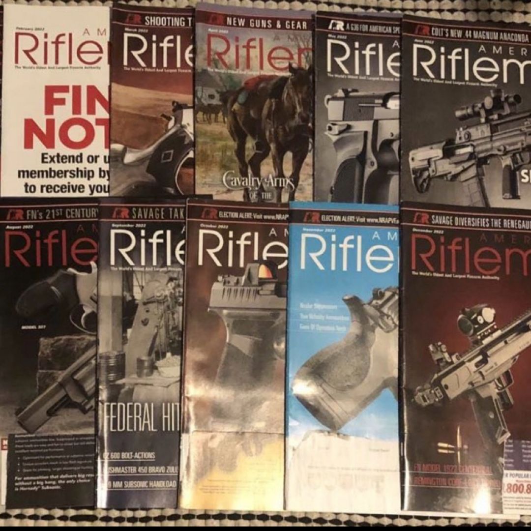 American Rifleman 2022 Complete Year