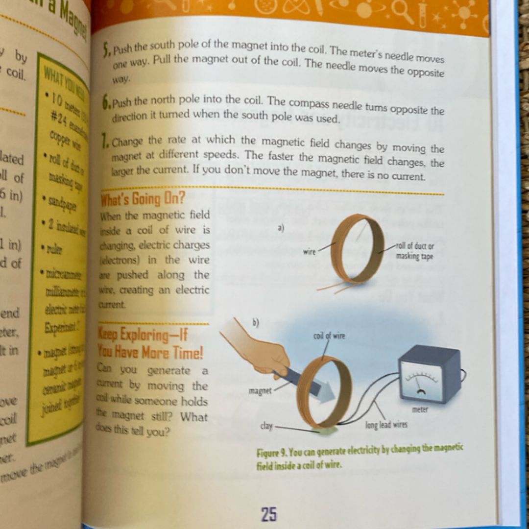 Electricity and Magnetism Experiments Using Batteries, Bulbs, Wires, and More