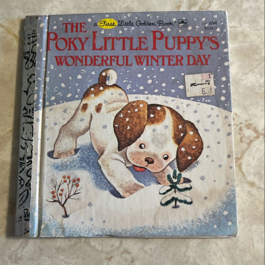 The Poky Little Puppy's Wonderful Winter Day (A First Little Golden Book)