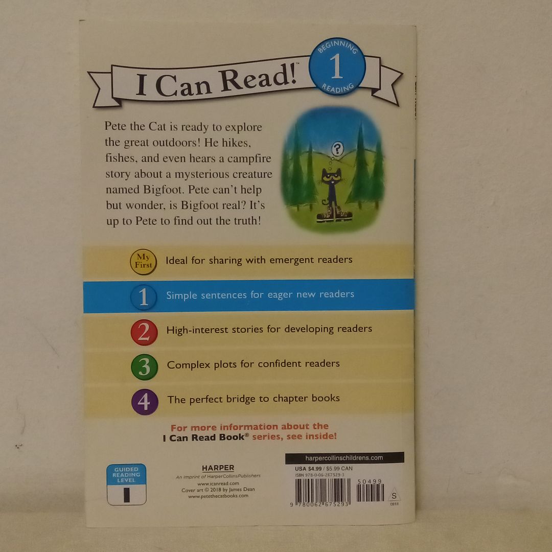 Pete the Cat Goes Camping
