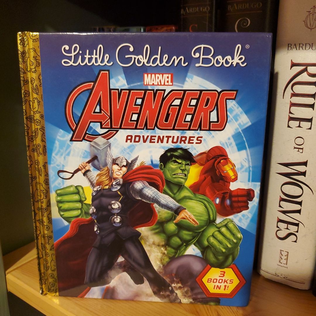 Little Golden Book Avengers Adventures (Marvel)