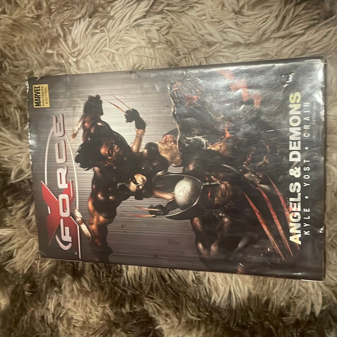 X-Force Volume 1: Angels and Demons Premiere HC Bloody Variant