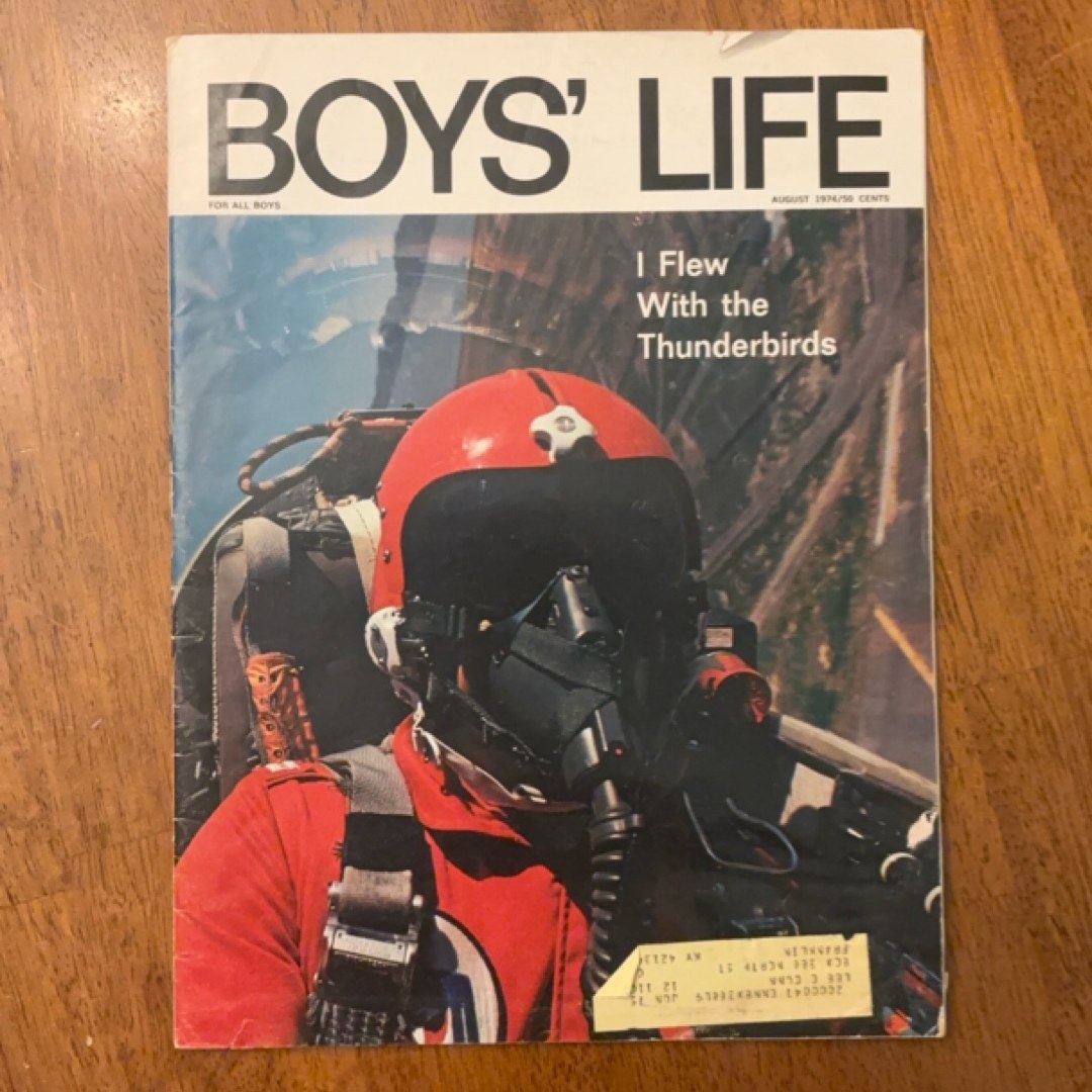 Boys’ Life Magazine August 1974