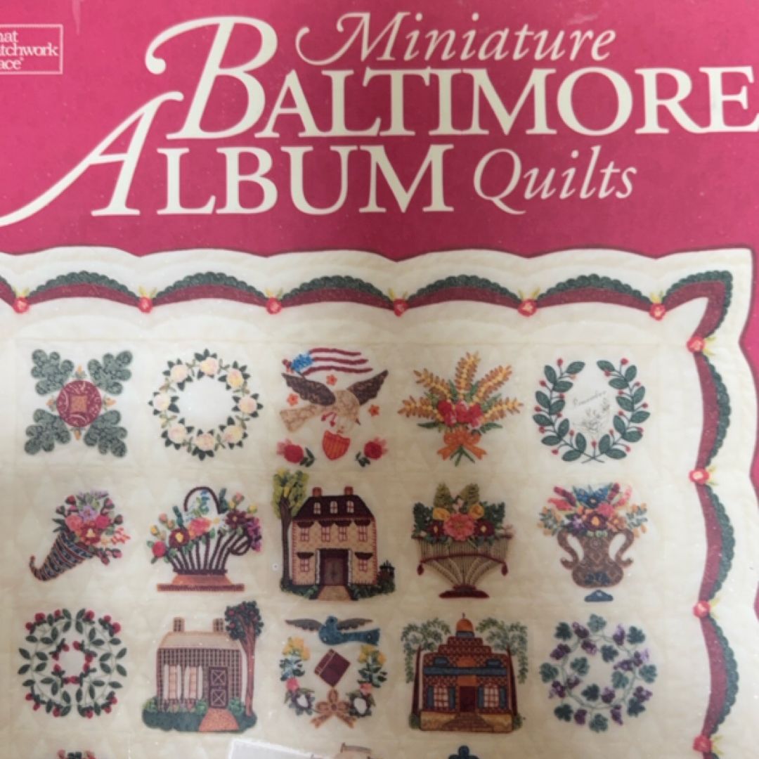 Miniature Baltimore Album Quilts