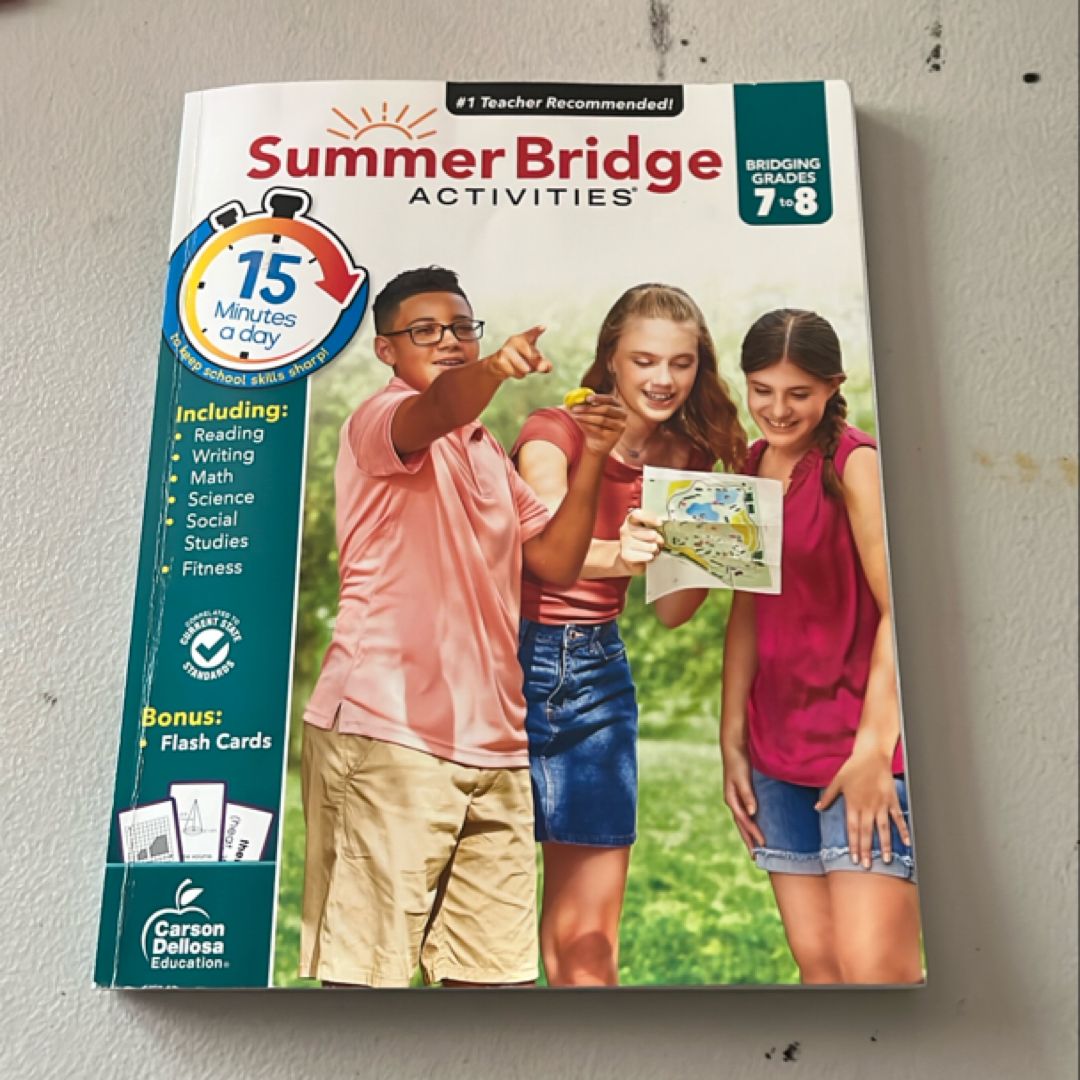 Summer Bridge Activities®, Grades 7-8 (See Description)