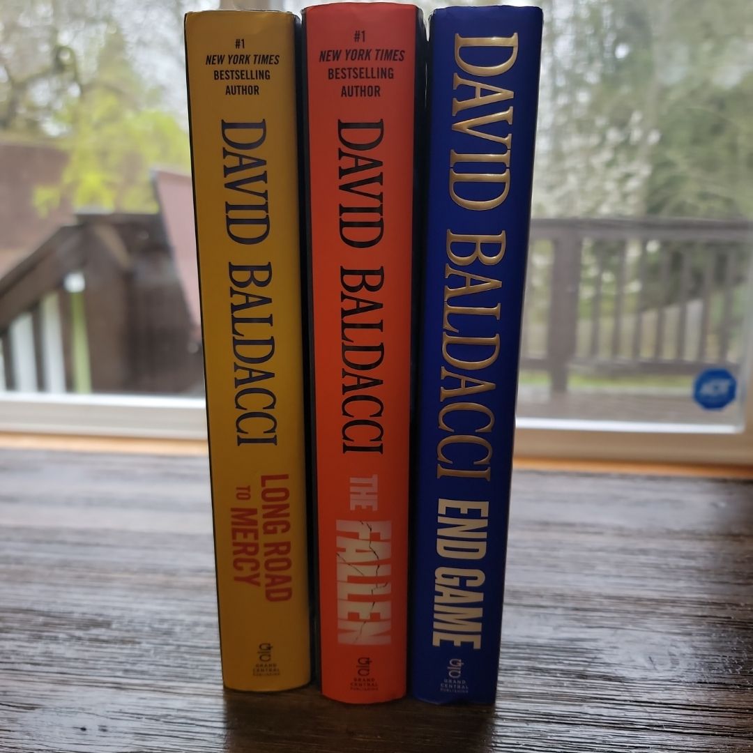 David Baldacci 3-Hardcover Book Bundle