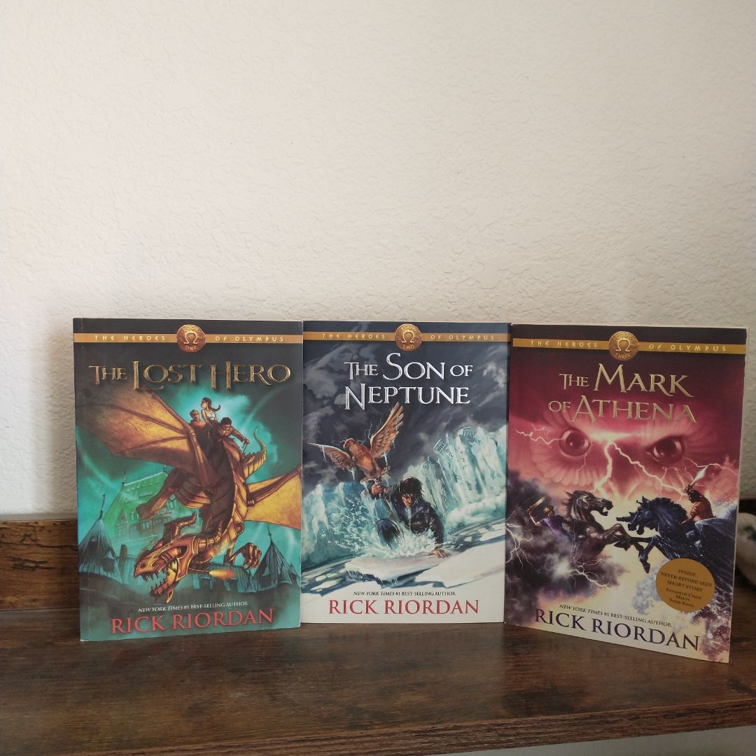 The Heroes of Olympus Paperback 3-Book Boxed Set